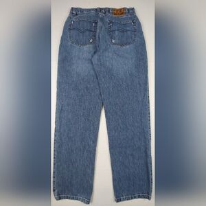 Vintage Y2K McCoy Selvedge Jeans Mens Size 34x34 Blue Denim Distressed